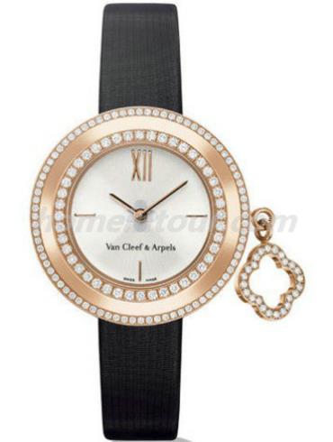 梵克雅宝VCARM95000女表Charms系列-黑色表带/表径32mm