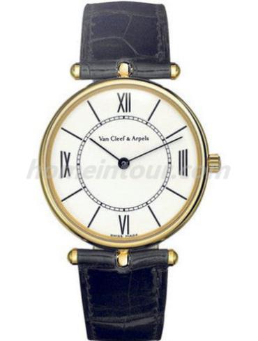 梵克雅宝VCARC41700男表Pierre Arpels系列-黑色表带/表径32mm