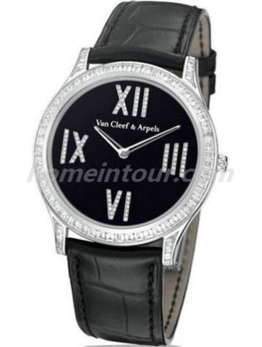 梵克雅宝VCARN5TU00男表-黑色表带/表径40mm