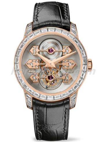 芝柏99193B52H001-BA6A男表高级复杂系列腕表-黑色表带/表径41mm