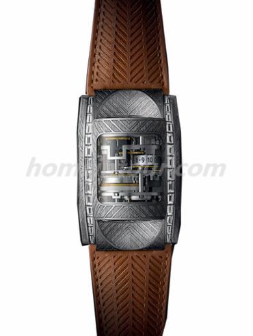 帕玛强尼PFH340-1220700-XC3042男表-棕色表带/表径52.50 x 32.40mm