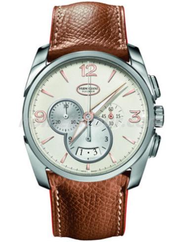 帕玛强尼PFC274-0002400-HE6042男表TONDA系列-棕色表带/表径40mm