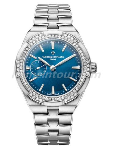 江诗丹顿2305V_100A-B170女表Overseas纵横四海系列-银色表带/表径37mm