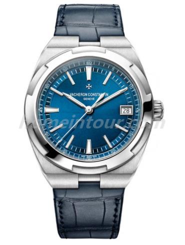 江诗丹顿4500V_110A-B128男表Overseas纵横四海系列-蓝色表带/表径41mm