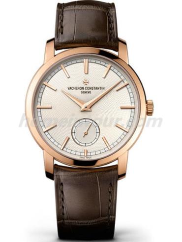 江诗丹顿82172_000R-9888男表Traditionnelle系列-棕色表带/表径38mm