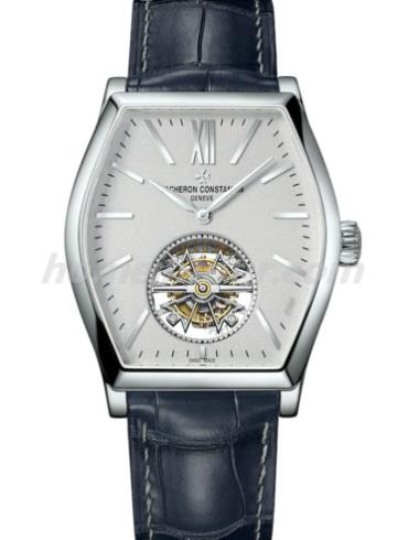 江诗丹顿30130_000P-9876男表MALTE马耳他系列-蓝色表带/表径38.00 x 48.24mm