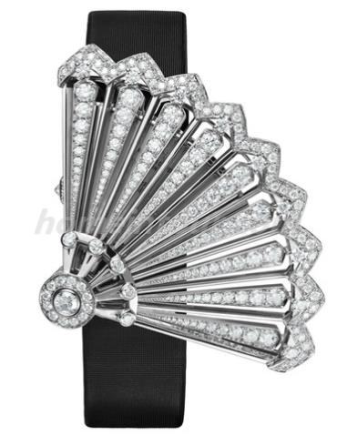 江诗丹顿37530-000G-B060女表HEURES CRéATIVES创意时光系列-黑色表带/表径26.5x34mm