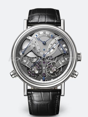 宝玑7077BB_G1_9XV男表Tradition传世系列-黑色表带/表径44mm