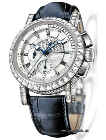 宝玑5829BB_8D_9ZU.DD0D男表LA MARINE 航海系列-黑色表带/表径42mm