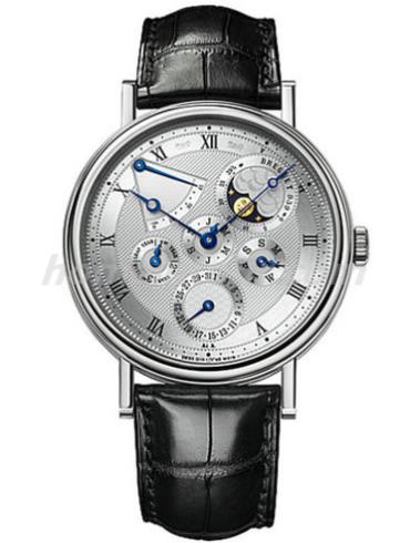 宝玑5327PT_1E_9V6男表Classique经典系列-黑色表带/表径43mm