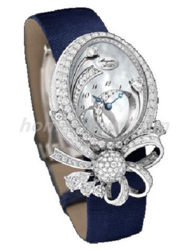 宝玑GJ27BB8924DDD8女表High Jewellery 高级珠宝腕表系列-蓝色表带/表径&#8211;