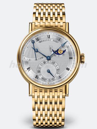 宝玑7137BA_11_AV0男表Classique经典系列-金色表带/表径39mm