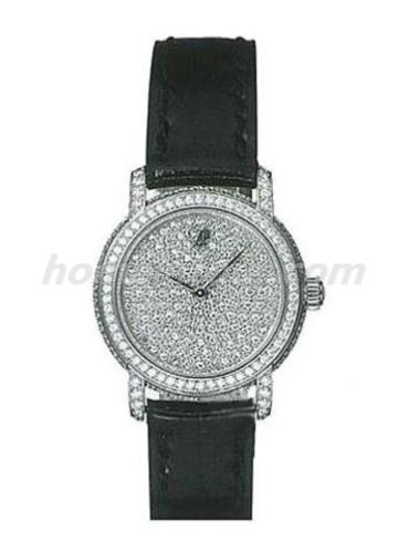 爱彼77214BC.ZZ.A001CR.01女性千禧系列-黑色表带/表径36mm