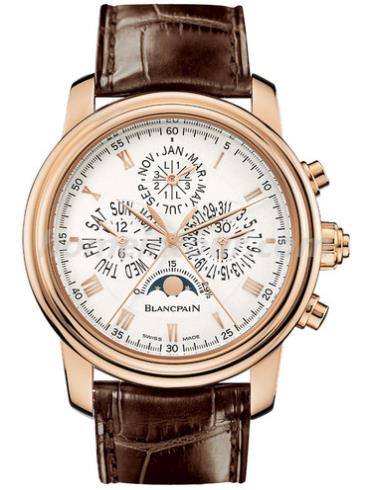 宝珀4286P-3642-55B男表Le Brassus巨匠系列-棕色表带/表径42mm