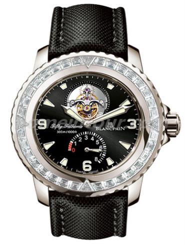 宝珀5025-5230-52A男表五十噚系列-黑色表带/表径45mm