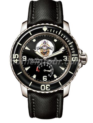 宝珀5025-1530-52A_男表五十噚系列-黑色表带/表径45mm