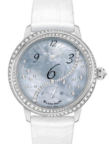 宝珀3650A-3554L-58B女表-白色表带/表径36.80mm