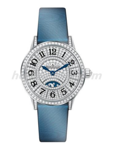 积家Q3463407女表约会系列-蓝色表带/表径29mm