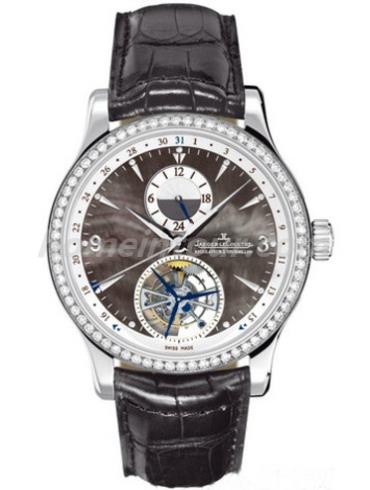 积家Q1653492女表Master大师系列-黑色表带/表径41.5mm