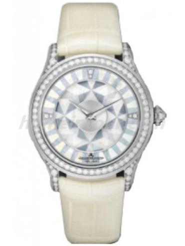 积家Q12034S7女表约会系列-黑色表带/表径&#8211;