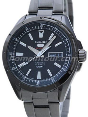 精工SRP157J1男表Seiko 5系列-黑色表带/表径43mm