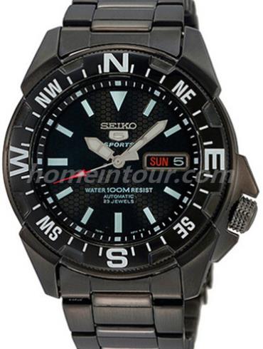 精工SNZE83J1男表Seiko 5系列-黑色表带/表径11mm
