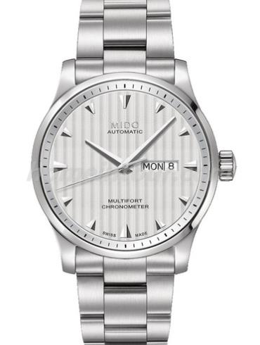 美度M005.431.11.031.00男表舵手系列-银色表带/表径42mm