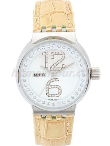 美度M7340.4.39.8女表完美系列-棕色表带/表径33mm