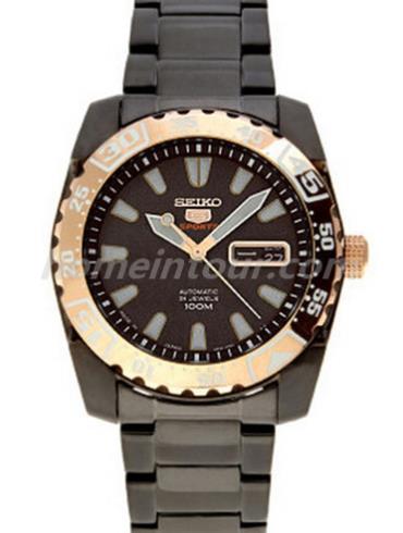 精工SRP172J1男表Seiko 5系列-黑色表带/表径40mm