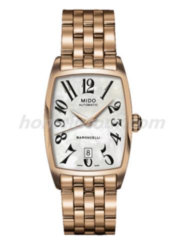 美度M003.307.33.112.00女表贝伦赛丽系列-金色表带/表径36mm