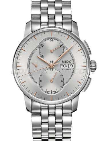 美度M8607.4.10.1男表贝伦赛丽系列-银色表带/表径42mm