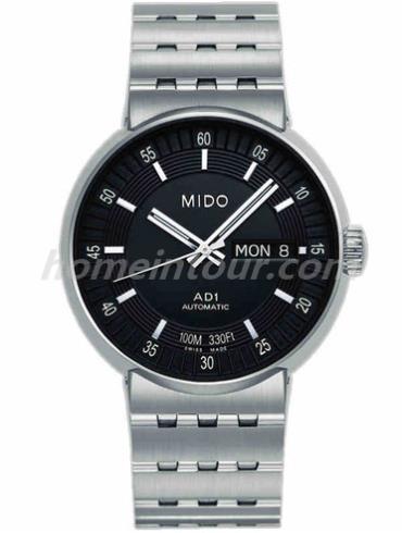 美度M8330.4.18.13男表完美系列-银色表带/表径38mm