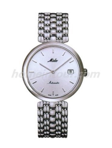 美度M8121.4.13.1男表都瑞系列-银色表带/表径36mm