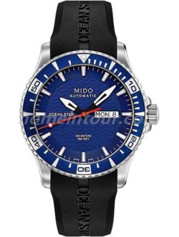 美度M011.430.17.041.22男表海星系列-黑色表带/表径42.5mm