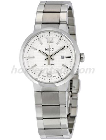 美度M017.230.11.037.00女表长城系列-银色表带/表径31mm