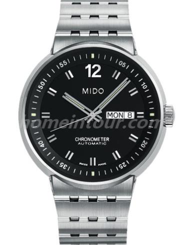 美度M8340.4.C8.11男表长城系列-银色表带/表径42mm