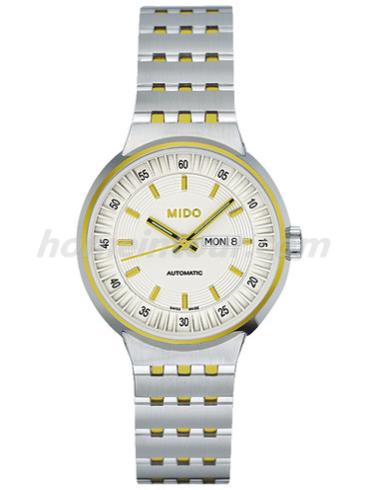 美度M7330.9.11.12女表长城系列-间金色表带/表径30mm