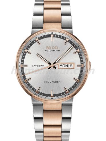 美度M014.430.22.031.00男表指挥官系列-间金色表带/表径40mm