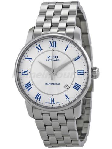 美度M8600.4.21.1女表贝伦赛丽系列-银色表带/表径38mm