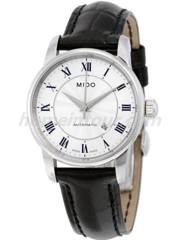 美度M7600.4.21.4女表贝伦赛丽系列-黑色表带/表径29mm