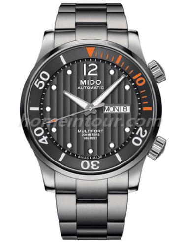 美度M005.930.11.060.00男表舵手系列-银色表带/表径42mm