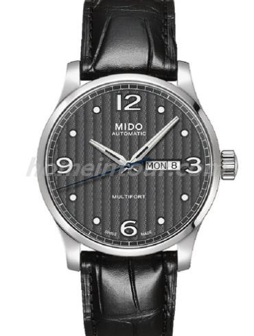 美度M005.430.16.060.00男表舵手系列-黑色表带/表径42mm