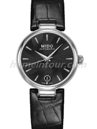 美度M022.207.16.051.10女表贝伦赛丽系列-黑色表带/表径33mm