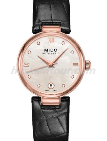 美度M022.207.36.116.10女表贝伦赛丽系列-黑色表带/表径33mm