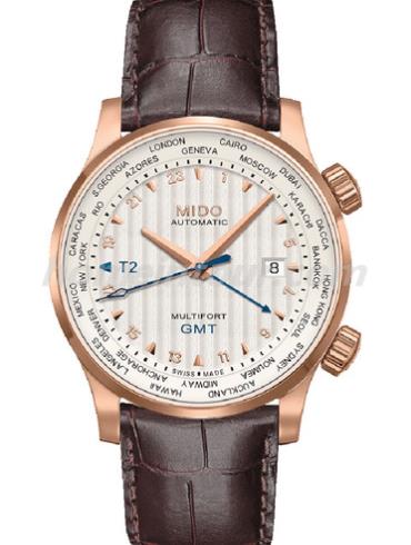 美度M005.929.36.031.00男表舵手系列-棕色表带/表径42mm