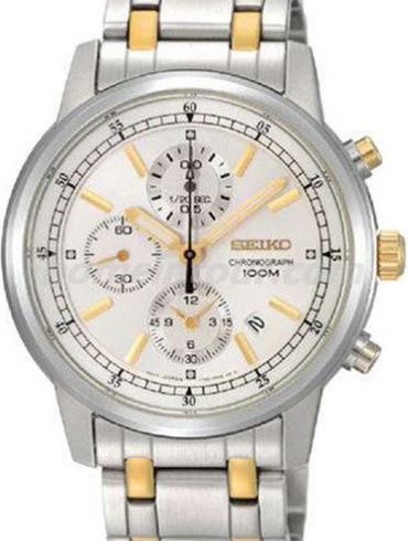 精工SNDC29J1男表Chronograph系列-间金色表带/表径&#8211;