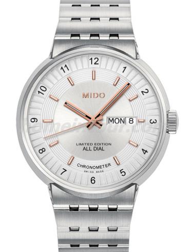 美度M8340.4.12男表完美系列-银色表带/表径42mm