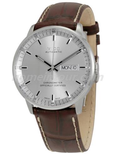 美度M021.431.16.071男表指挥官系列-棕色表带/表径40mm