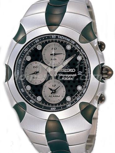 精工SNA763J1男表Chronograph系列-银色表带/表径43mm