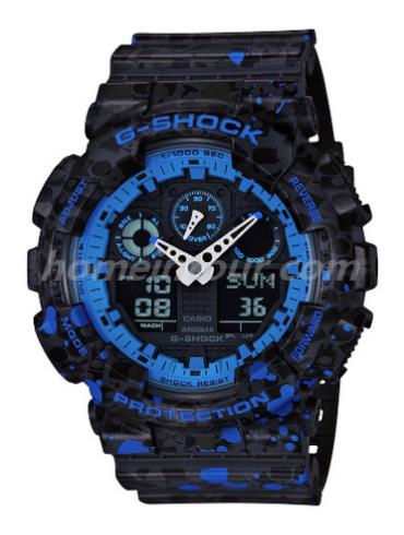 卡西欧GA-100ST-2A男表G-SHOCK系列-表带/表径&#8211;